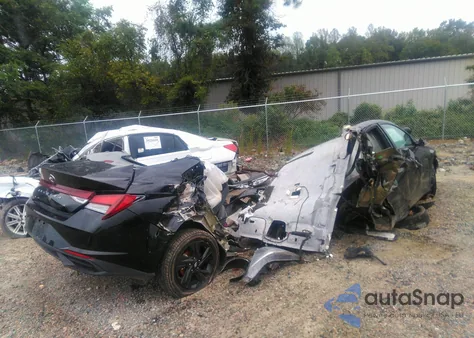 2022 Hyundai Elantra Sel из США, поврежденный, VIN 5NPLM4AG0NH058303